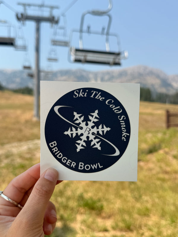 Snowflake Logo Sticker