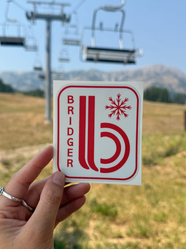 Double B Logo Sticker