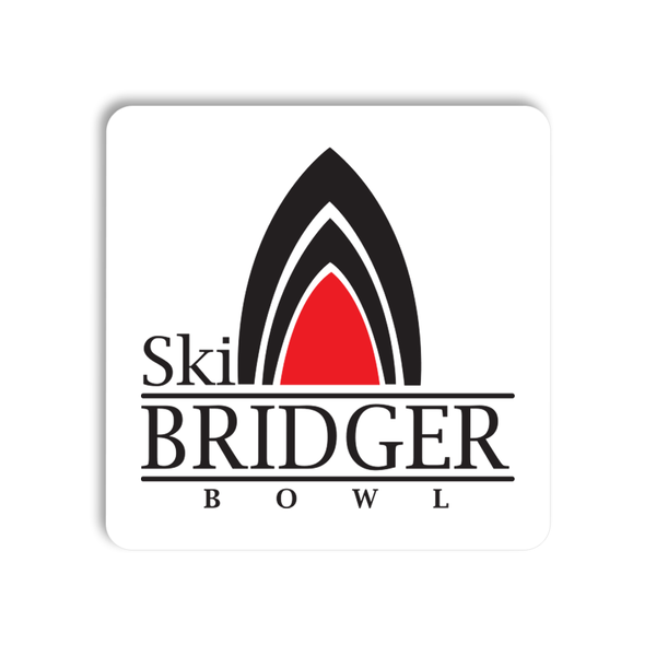 Classic Ski Tips Logo Sticker