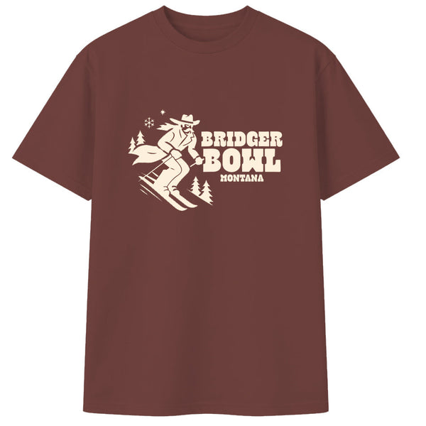 Cowboy Skier Tee