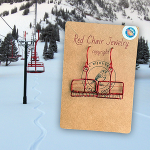 Red Chair Earrings