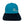 front of ski briger retro hat in teal